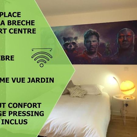 尼奥尔Le Galaxy Centre La Breche Wifi Calme Vue Jardin公寓 外观 照片